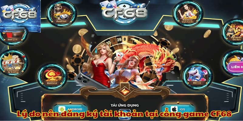 CF68 - Đa dạng game cược đỉnh cao cho mọi người chơi